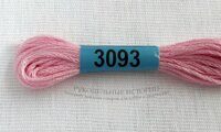 Нитки мулине Gamma, 1 шт., цвет №3093 розовато-лиловый светлый.
